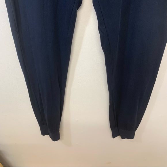 Psycho Bunny Sweatpants Adult XXL  Navy Pink Stripe Pockets Drawstring  Cotton‎ - Picture 4 of 12